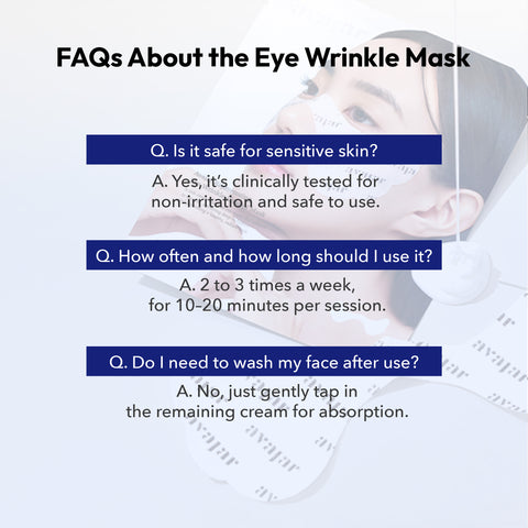 Rejuvenating Eye Wrinkle Control Mask 5 Sheets