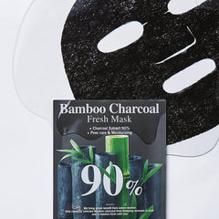 Bamboo Charcoal 90% Fresh Mask Sheet