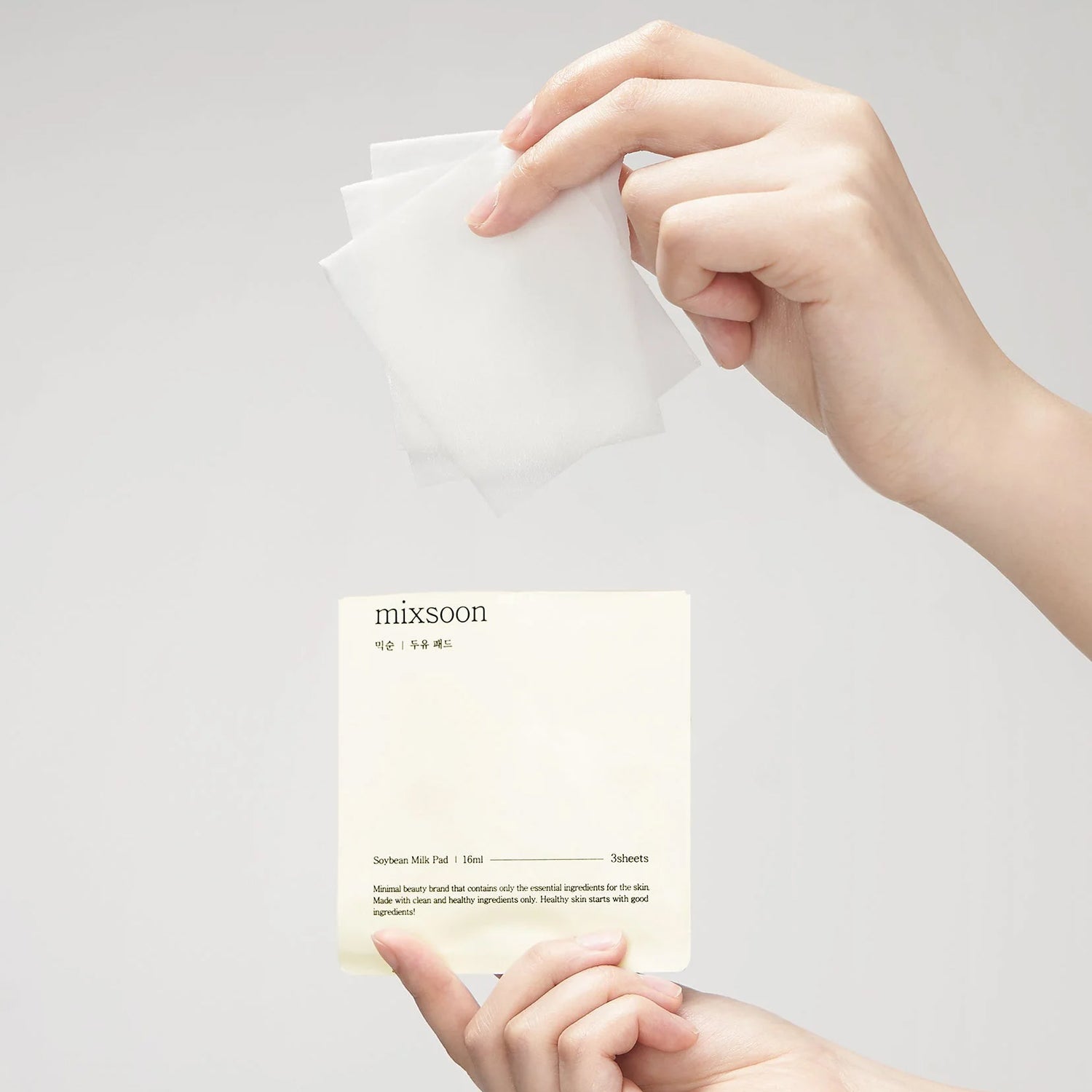 Almohadilla de leche de soja