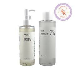 Heartleaf 77 Pore Control Cleansing Oil & Soothing Toner Duo