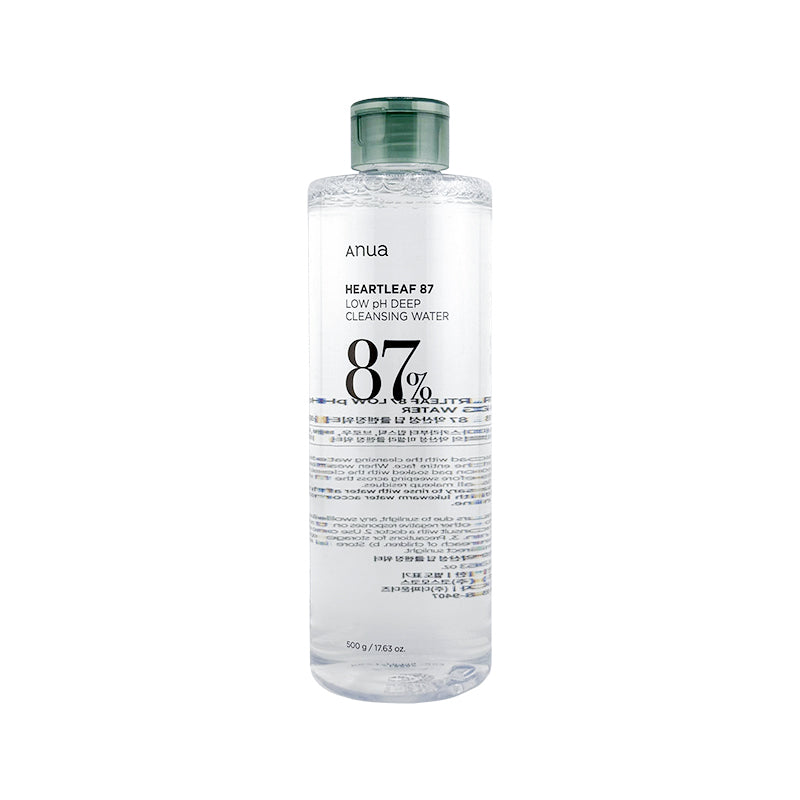 Heartleaf 87 低 pH 深层清洁水 500g