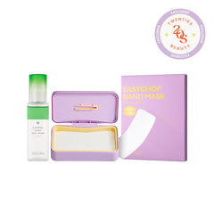 Glow Mist Serum and Easy Chop Band Mask Trio