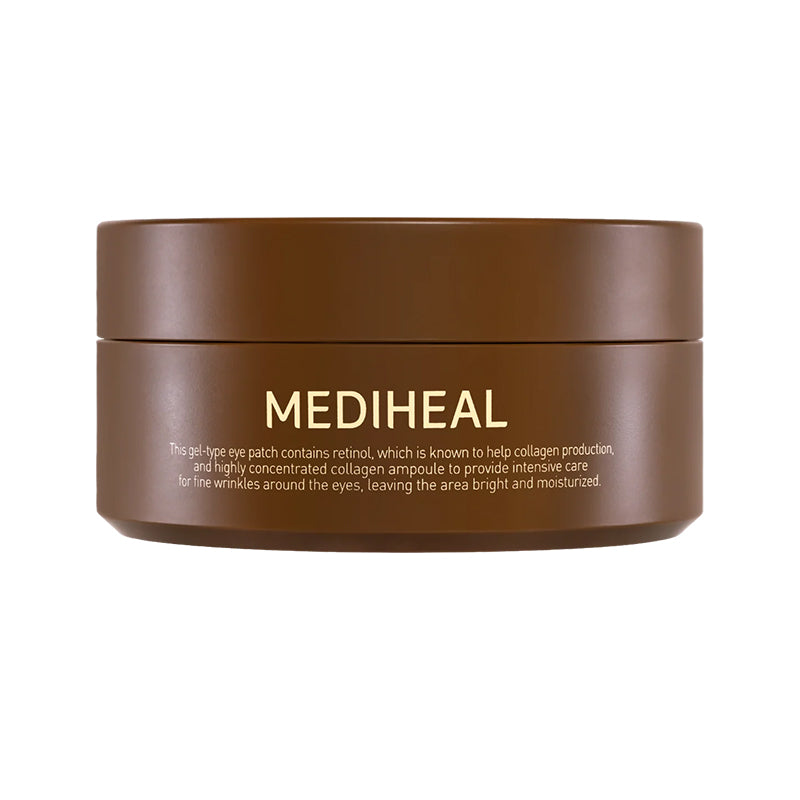 Parche de ampolla de colágeno y retinol para ojos (60 unidades)