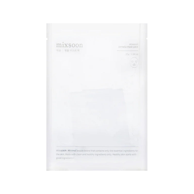 Paquete de mascarilla de centella