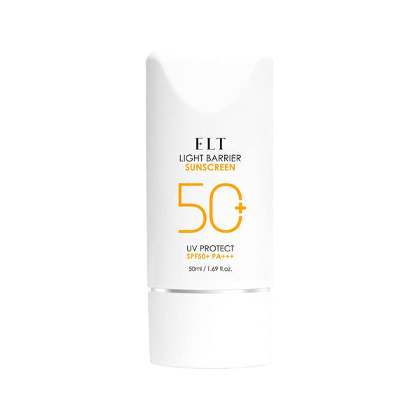 ELT Light Barrier Sunscreen SPF50+/PA+++ 50ml(1.69 fl.oz) | Light Moisturizing Korean Sunblock Non-sticky | Hydrating Long Lasting Korean Facial