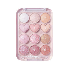 Bright+Cool Pin Point Eyeshadow Palette 9.9g