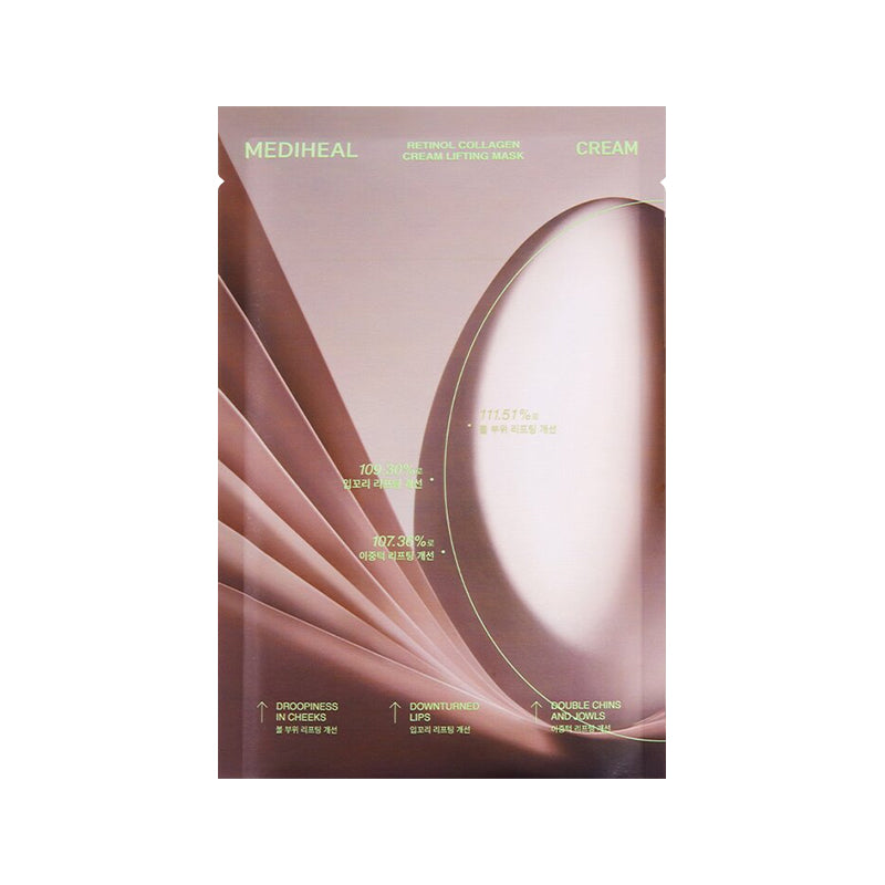 Mascarilla reafirmante con crema de colágeno y retinol