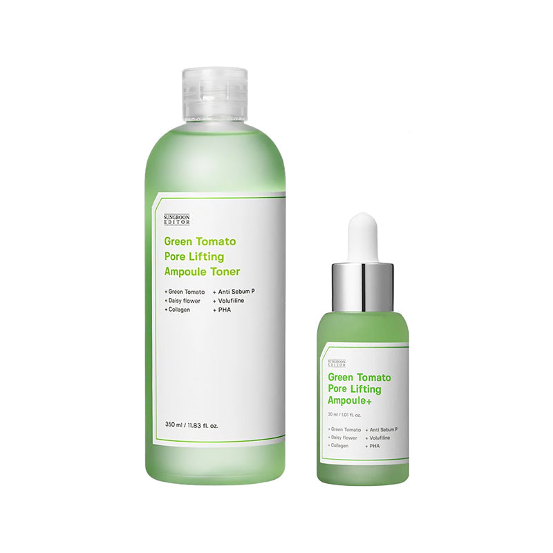 Green Tomato Pore Lifting Toner & Ampoule Duo
