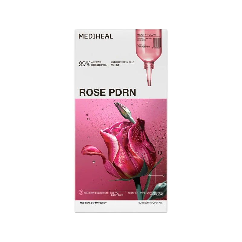 Rose PDRN Essential Mask Healthy Glow 10 Sheets