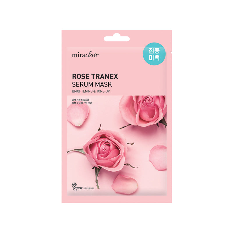 Mascarilla de suero Rose Tranex (10 hojas)
