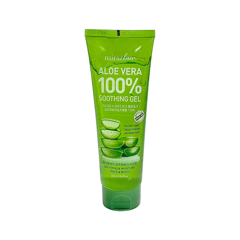 Gel calmante de aloe vera 100% 260 ml