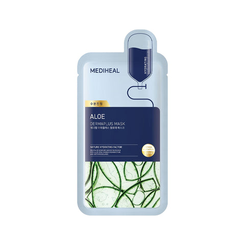 Mascarilla de aloe vera Dermaplus (10 hojas)