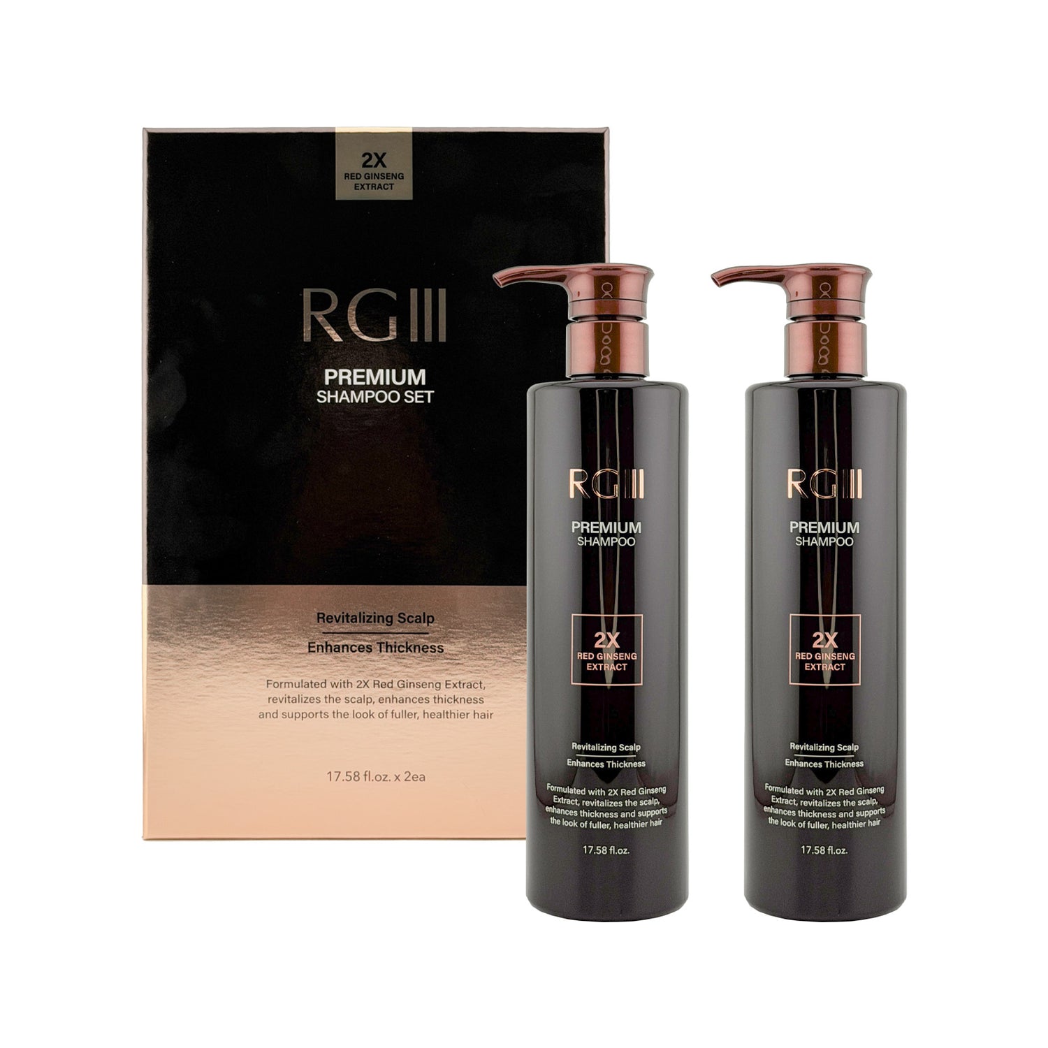 RGIII Premium Shampoo 2 Set