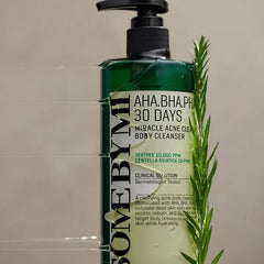 Limpiador corporal milagroso para el acné AHA BHA PHA de 30 días (400 ml)