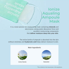 Ionize Aqualing Ampoule Mask