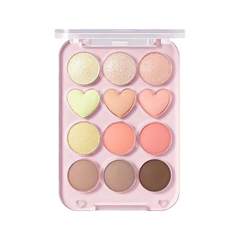 Paleta de sombras de ojos Blossom+Coral Pin Point de 8,9 g