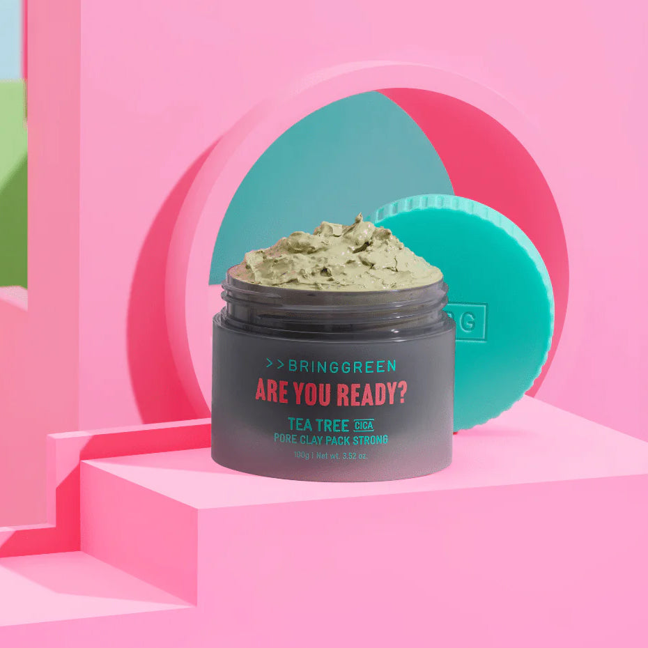 [Edición limitada de Juego del Calamar] Arcilla de poros de cica de árbol de té fuerte 100 g