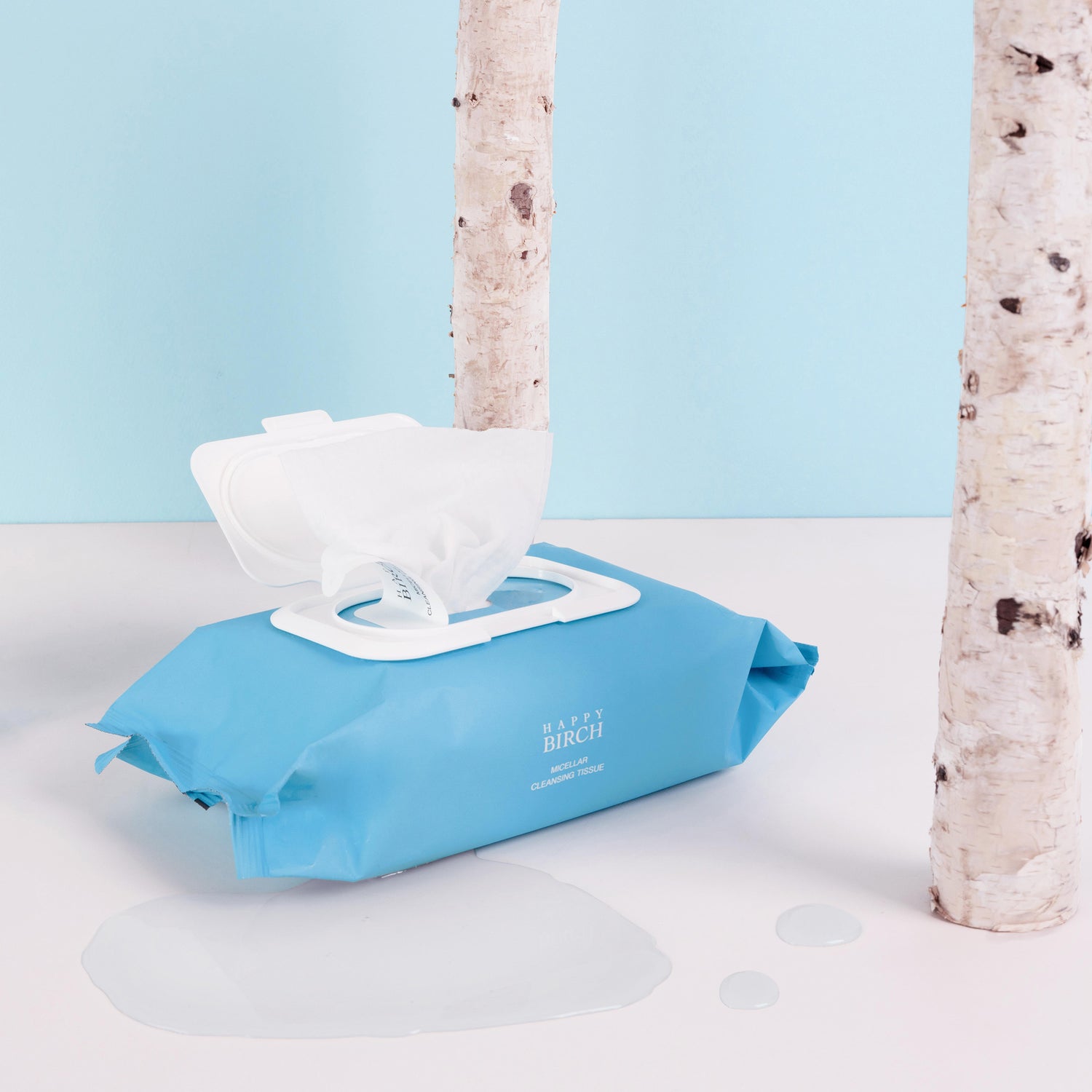 Happy Birch 胶束卸妆湿巾 80 片