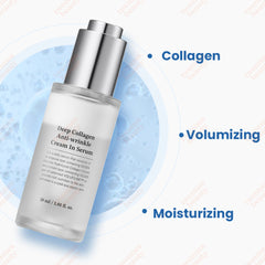 Deep Collagen Anti-wrinkle Cream In Serum 30ml