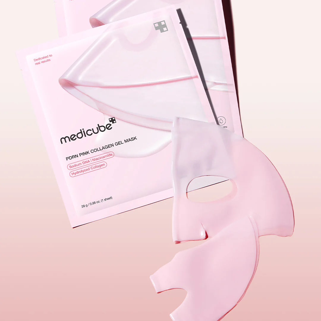 PDRN Pink Collagen Gel Mask 4pk