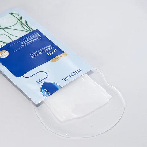 Mascarilla de aloe vera Dermaplus (10 hojas)