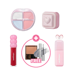 Cool Crush Valentine's Makeup