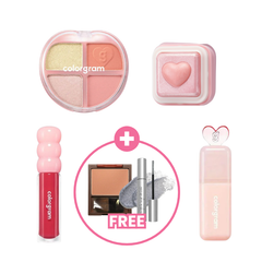 Warm Crush Valentine's Makeup