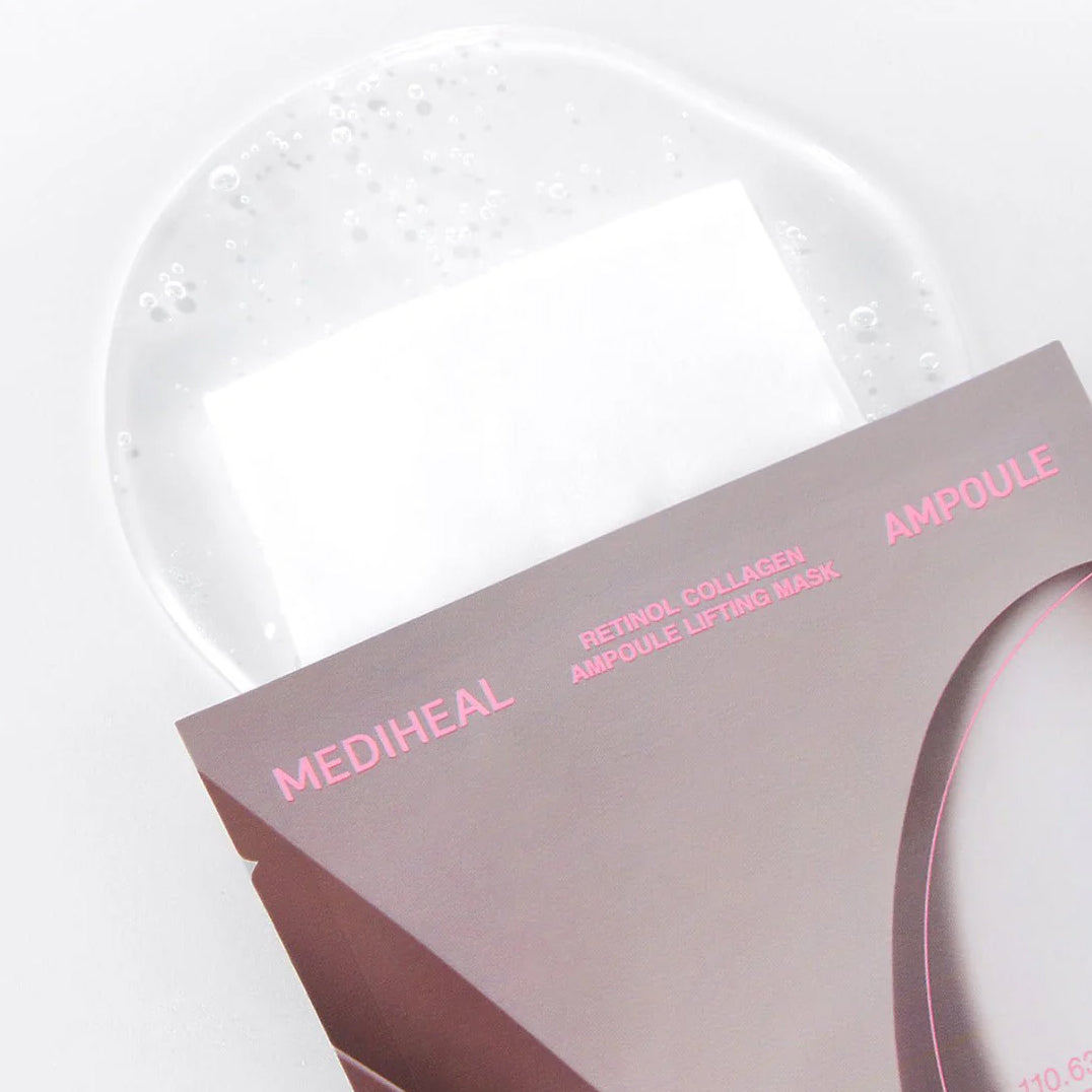 Mascarilla reafirmante con ampolla de colágeno y retinol