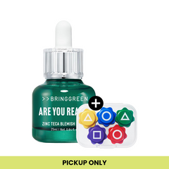 【鱿鱼游戏限量版】锌特卡淡斑精华25ml+贡吉游戏