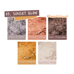 Sunset Glow 5 Colors Eyeshadow