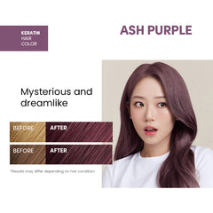 Ash Purple Keratin Hair Color 120g