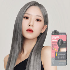 Ash Gray Keratin Hair Color 120g