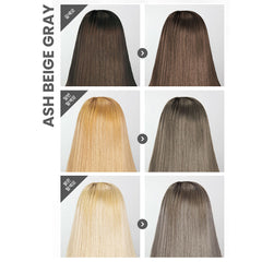 Ash Beige Gray Pudding Hair Color 140ml