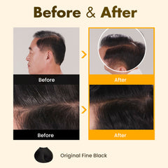 Original Fine Black Shampoo Hair Color & Ampoule 5pcs