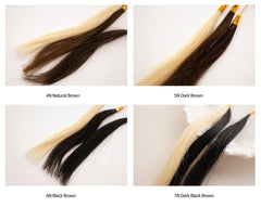 7N Soft Black Black Bean Gray Hair Cover Dye