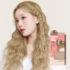 Milk Blond Keratin Hair Color 120g